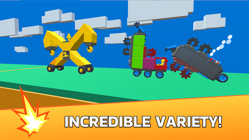Blocky Cars: Crash Arena ekran görüntüsü