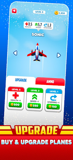 Man Vs. Missiles: Dogfight ekran görüntüsü