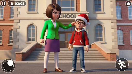 Santa School Escape Simulator ekran görüntüsü