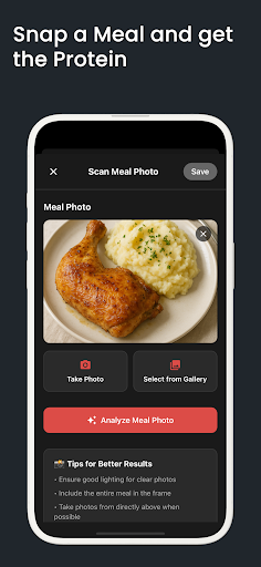 Protein AI Tracker ekran görüntüsü