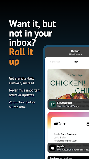 Unroll.Me - Inbox Mail Cleaner ekran görüntüsü