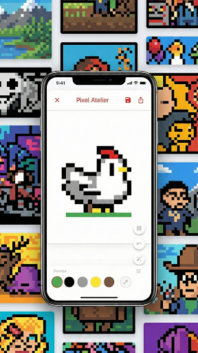PixelXo : 2D Pixel Design ekran görüntüsü
