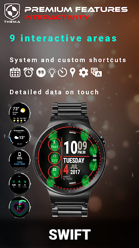 Swift Watch Face ekran görüntüsü