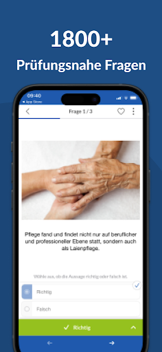 Pflege Trainer ekran görüntüsü