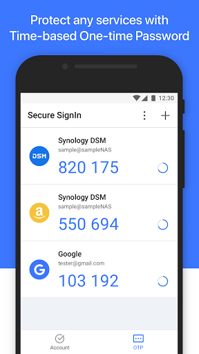 Synology Secure SignIn ekran görüntüsü