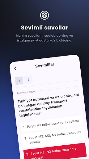 Yo'l harakati qoidalari 2026 ekran görüntüsü