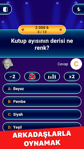 Milyoner 2026: Quiz & IQ Testi ekran görüntüsü
