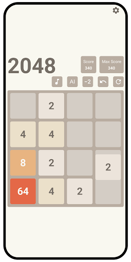 AI 2048 ekran görüntüsü
