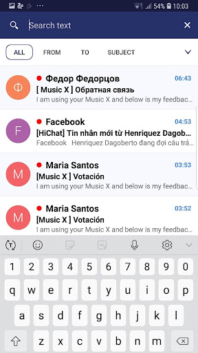 Email for Hotmail, Outlook Mai ekran görüntüsü
