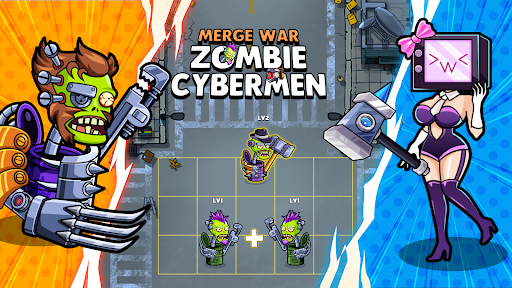 Merge War: Zombie vs Cybermen ekran görüntüsü