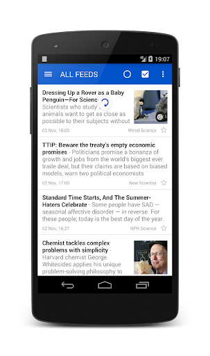 Science News ekran görüntüsü