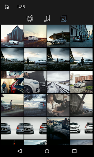 Volvo Cars Media Server ekran görüntüsü