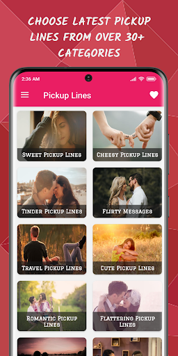 Pickup Lines and Flirty Texts ekran görüntüsü