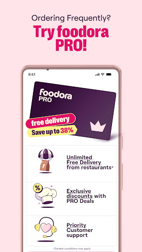 foodora: Food & Groceries ekran görüntüsü