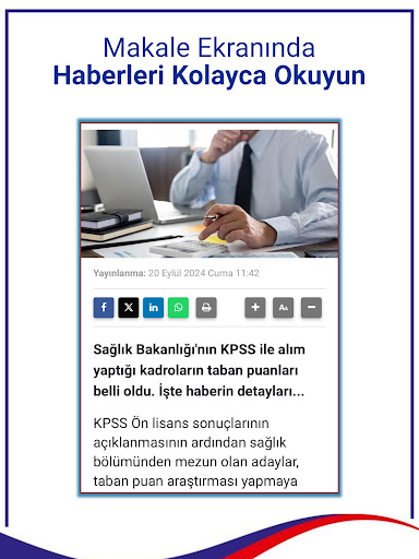 Memur 365, Kamu Personel Alımı ekran görüntüsü
