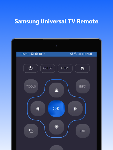 Universal Remote Samsung TV ekran görüntüsü