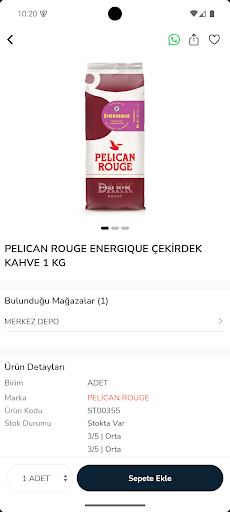 Kahveciniz ekran görüntüsü