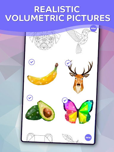 Poly Art Coloring by Numbers ekran görüntüsü