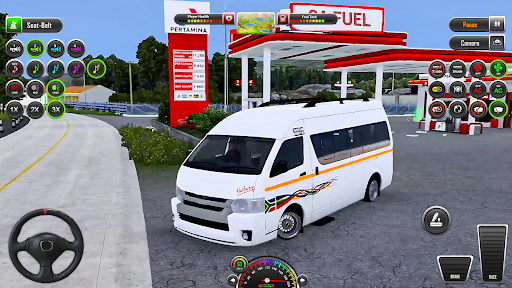 City Van Driver Game Simulator ekran görüntüsü