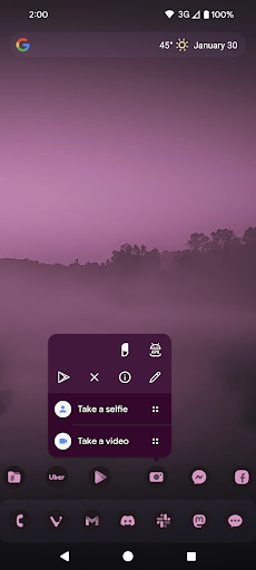 Nova Launcher ekran görüntüsü