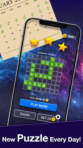 Crosswordly: Cross wordle Game ekran görüntüsü