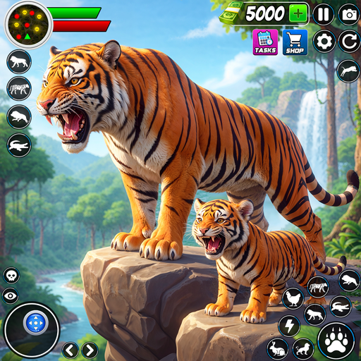 Tiger Family Simulator Game