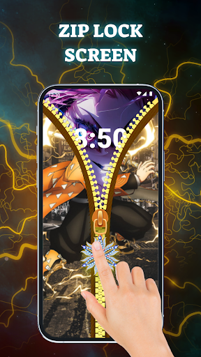 Secure Zipper Lock Screen ekran görüntüsü