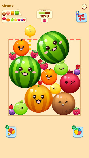 Fruit Merge: Watermelon Puzzle ekran görüntüsü