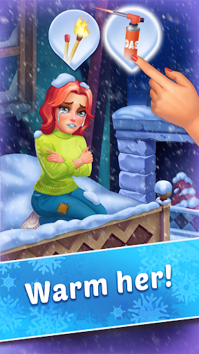 Coldscapes: My Match-3 Family ekran görüntüsü