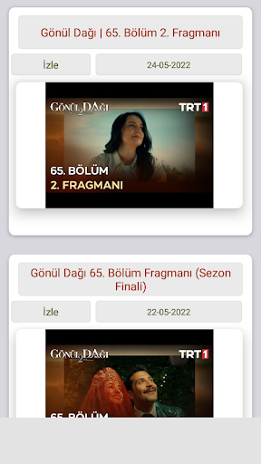 Dizi Fragmanları ekran görüntüsü