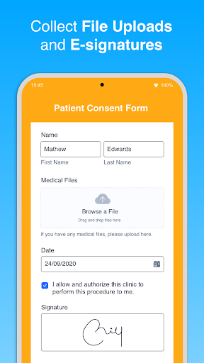 Jotform Health: Sağlık Formu ekran görüntüsü