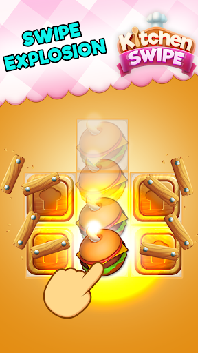 Kitchen Swipe - Swipe 3 Puzzle ekran görüntüsü