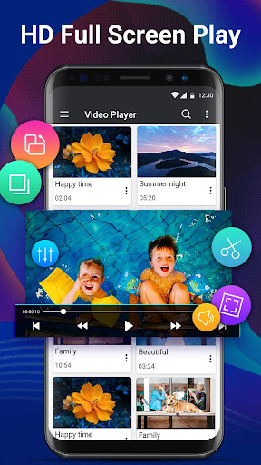 Video Oynatıcı-Tam HD Biçimler ekran görüntüsü