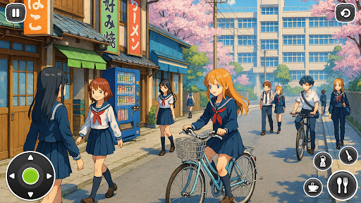 Anime Girl High School Games ekran görüntüsü