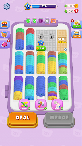 Piggy Coin Sort ekran görüntüsü