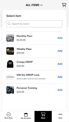 D.R.O.P Fitness ekran görüntüsü