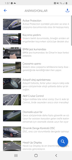 BMW Driver's Guide ekran görüntüsü