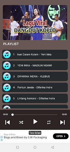 Lagu Viral Dangdut Koplo 2025 ekran görüntüsü