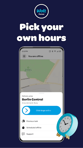Wolt Courier Partner ekran görüntüsü