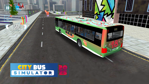 City Bus Drive Simulator 2025 ekran görüntüsü