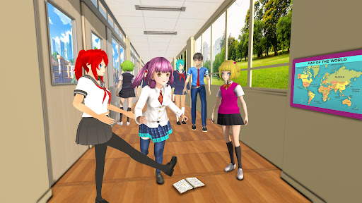 Anime High School Girls 2024 ekran görüntüsü