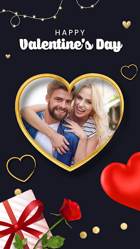 Valentine's Day Photo Frames ekran görüntüsü