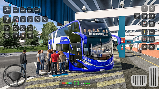 Highway Bus Driving Game 2026 ekran görüntüsü