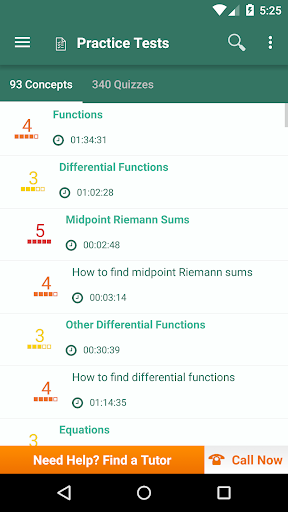 Calculus 1: Practice & Prep ekran görüntüsü