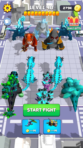 Merge Kog Gozilla Vs Dinosaur ekran görüntüsü