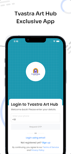 Tvastra Art Hub ekran görüntüsü