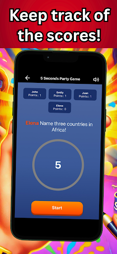 5 Seconds Party Game ekran görüntüsü