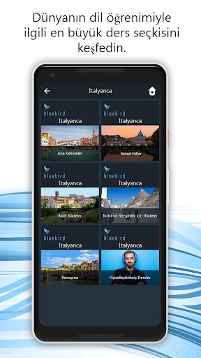 163 dili Türkçe öğrenin | Blue ekran görüntüsü
