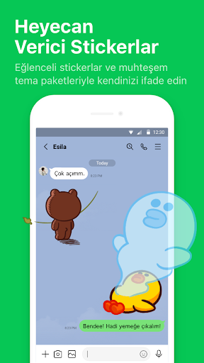 LINE: Arama ve Mesaj ekran görüntüsü
