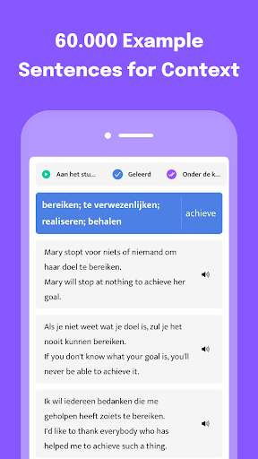3000 Most Common Dutch Words ekran görüntüsü